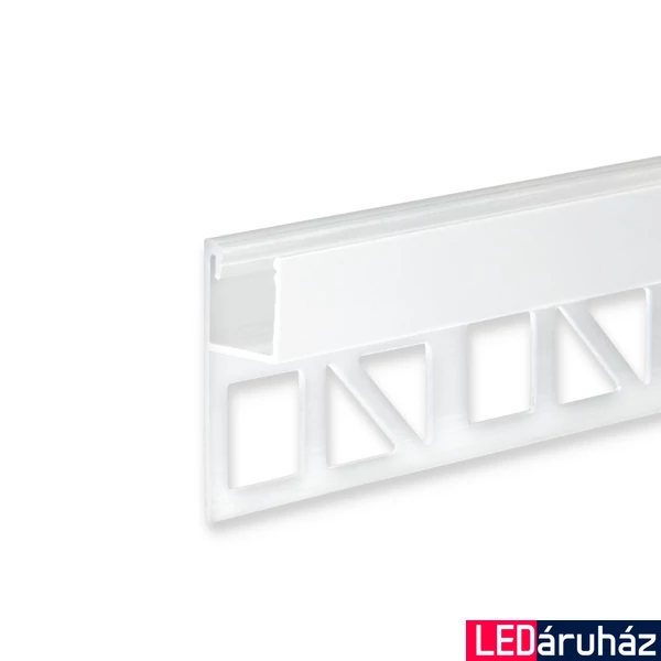LED csempe profil UP8, fehér RAL 9003 200cm