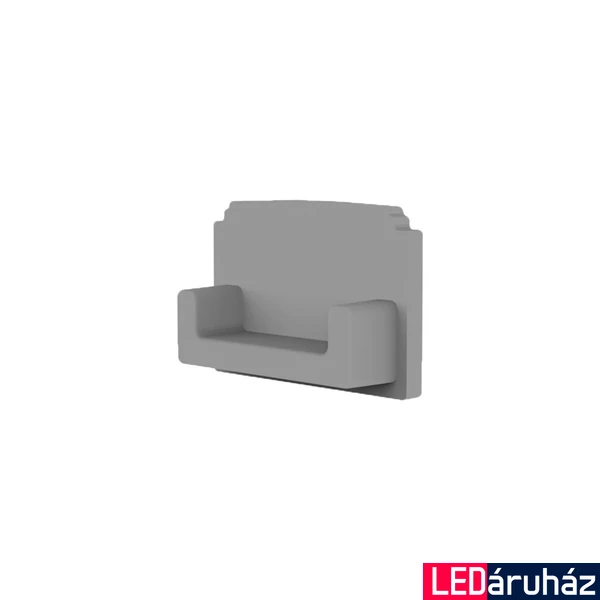 LED T-profil végzáró hidegburkolat csempe dekorációhoz, szürke, db