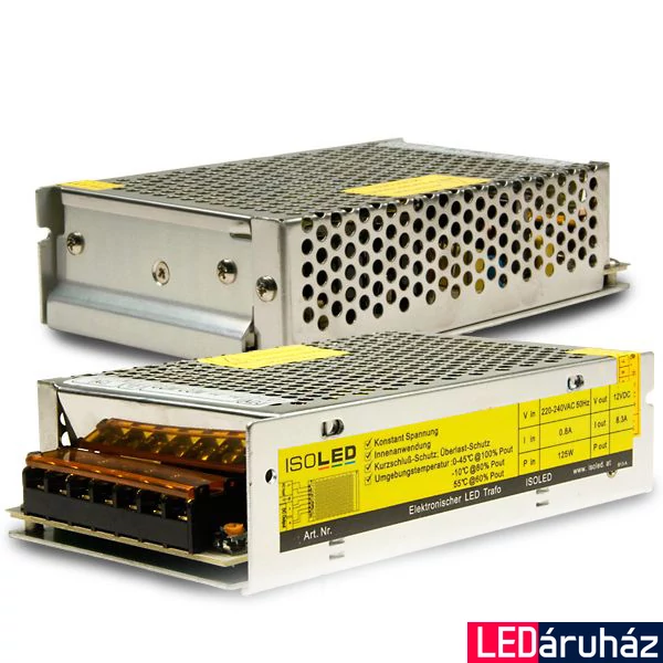 LED tápegység 24V DC, 0-150W