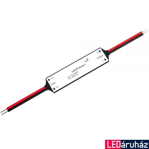 ProSystem 1 csatornás PWM Mesh mini CCT LED dimmer, 12-24V DC, 3A