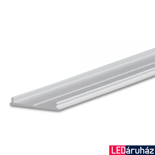 Surf15 hajlítható LED profil, 15mm, ezüst eloxált alumínium, 2m