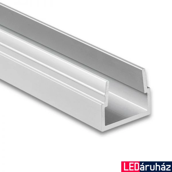 Szerelősín kültéri lineáris LED fénysávhoz, 100cm hosszú, 2,5cm magas
