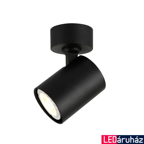 ITALUX LUMSI spotlámpa fekete, GU10, IT-SPL-2071-1-MC-BL