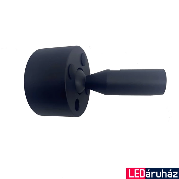 FlexiTrack kör alakú fali rögzítőkészlet, 24V betáplási lehetősseggel, fekete