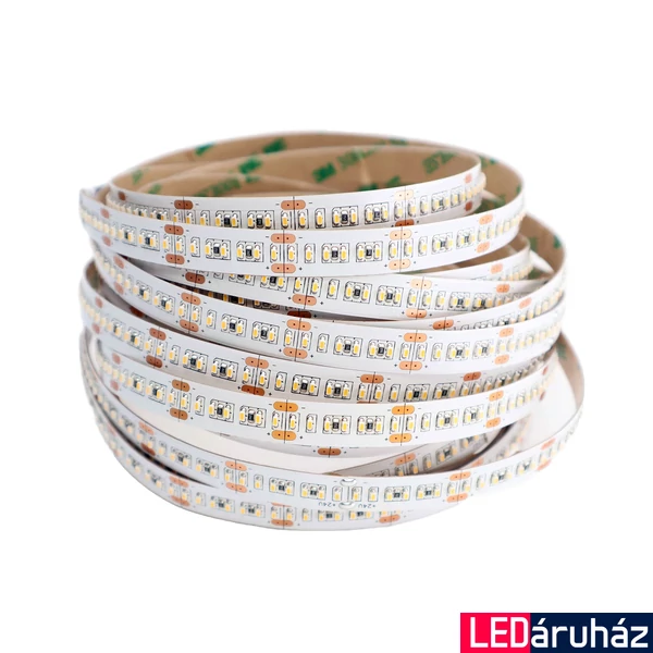 24V CRI90+ 2700K LED szalag - 280 LED | 20W | 1740 lm/méter, melegfehér, 2110 LED, 2 év garancia