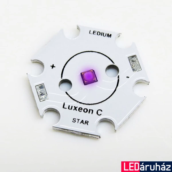 Luxeon CZ 1W/3W LED Star Violet 420 nm -  824 mW@700mA