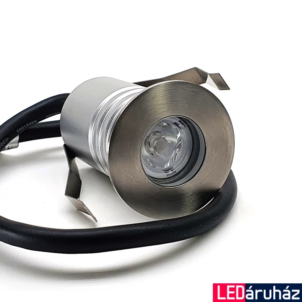 RGB LED talajba süllyesztett lámpa, IP67, 24V, 3x1W
