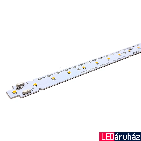 Ledium PowerBoard 24V LED növényvilágító modul - Luxeon 2835 SunPlus, 495x20 mm, 16W, PPF: 38 umol/s