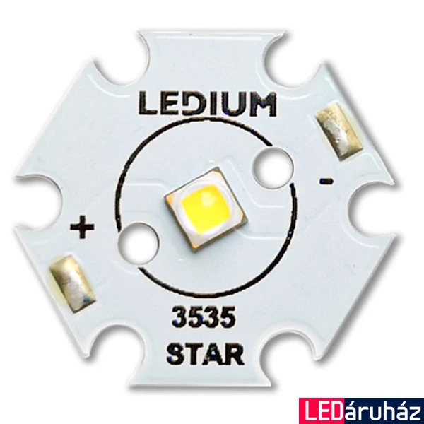 Luxeon HL2X Star LED  - 4000K természetes fehér,  CRI80, 310 lm@700mA - L1HX-4080200000000