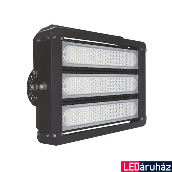 LEDVANCE ECO HP FLOODLIGHT (EU-E) LED reflektor, fekete, 4000K természetes fehér, 40500 lm, 300W, 4058075372467