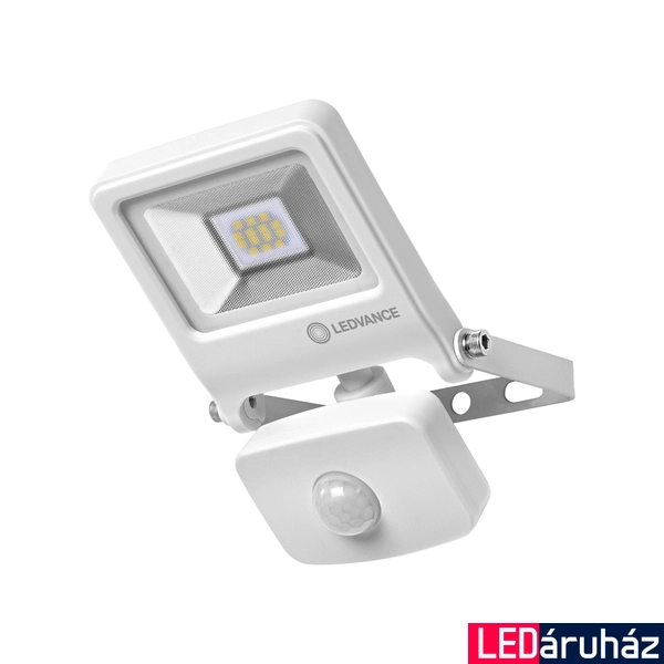LEDVANCE ENDURA® FLOOD Sensor Warm White L LED reflektor, fehér, 3000K melegfehér, 800 lm, 10W, 4058075292178