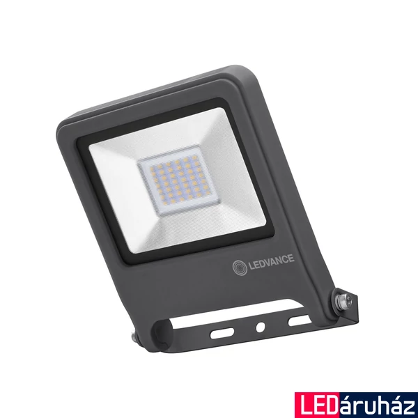 LEDVANCE ENDURA® FLOOD Warm White L LED reflektor, szürke, 3000K melegfehér, 2700 lm, 30W, 4058075237964