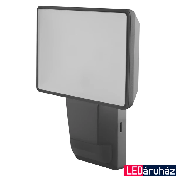 LEDVANCE ENDURA PRO FLOOD SENSOR LED reflektor mozgásérzékelővel, szürke, 4000K természetes fehér, 1500 lm, 15W, 4058075228801