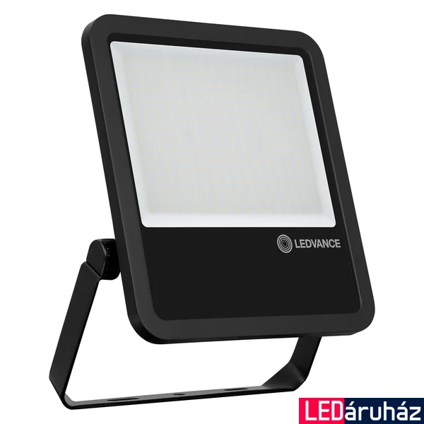 LEDVANCE FLOODLIGHT 165 W LED reflektor, fekete, 3000K melegfehér, 18150 lm, 165W, 4058075423725