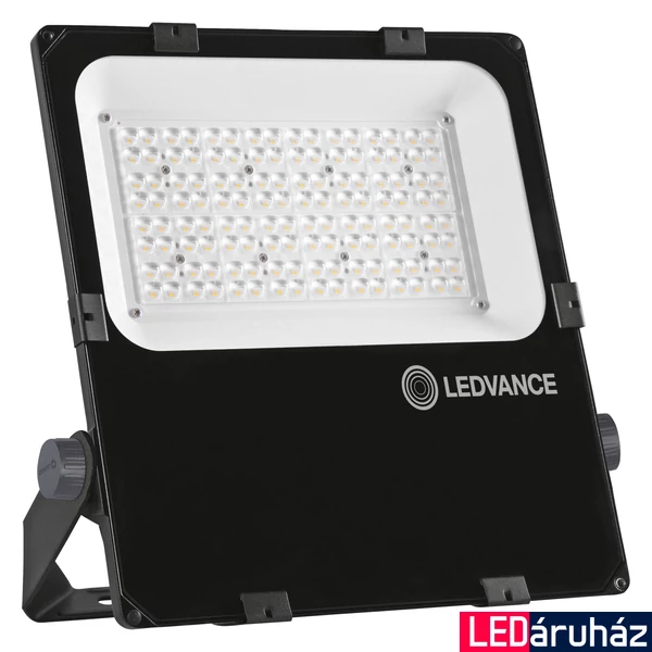 LEDVANCE FLOODLIGHT PERFORMANCE ASYM 45x140 LED reflektor, fekete, 4000K természetes fehér, 12800 lm, 100W, 4058075353688