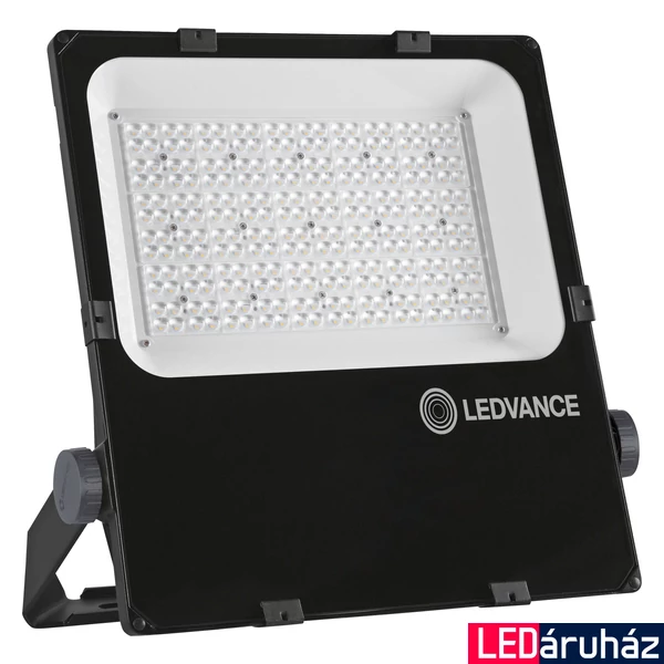 LEDVANCE FLOODLIGHT PERFORMANCE ASYM 45x140 LED reflektor, fekete, 4000K természetes fehér, 26200 lm, 200W, 4058075353725