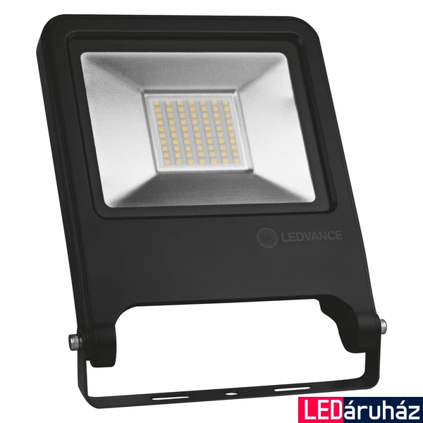 LEDVANCE FLOODLIGHT VALUE LED reflektor, fekete, 4000K természetes fehér, 4500 lm, 50W, 4058075268647