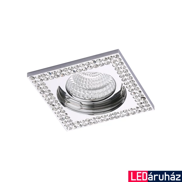 EMITHOR CRYSTALS beépíthető lámpa króm, GU10, 71077