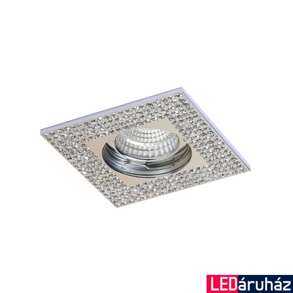 EMITHOR CRYSTALS beépíthető lámpa króm, GU10, 71078