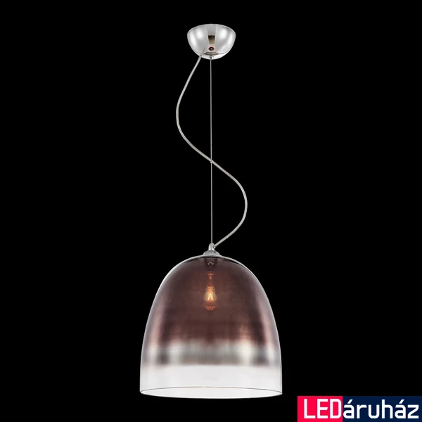 LUXERA BAYAMO 1 ágú függeszték króm, E27, 46078