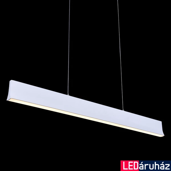 LUXERA OBLO 1 ágú függeszték fehér, 4000K természetes fehér, beépített LED, 1800 lm, 18414