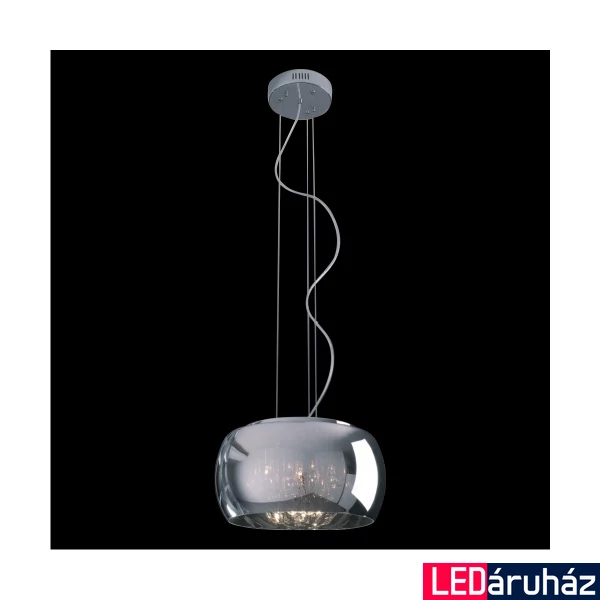 LUXERA SPHERA 1 ágú függeszték 5 foglalattal, króm, G9, 46011