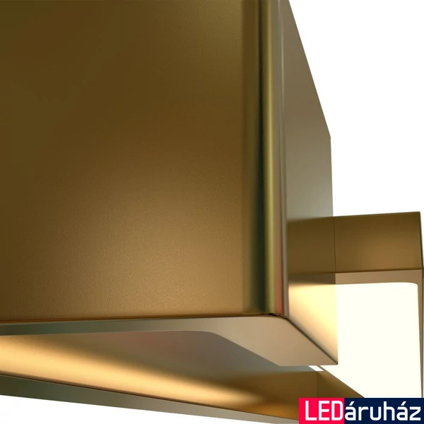 Maxlight FLINK fali lámpa, festett arany, 3000K melegfehér, beépített LED, 960 lm, 1x12W, MAXLIGHT-W0318