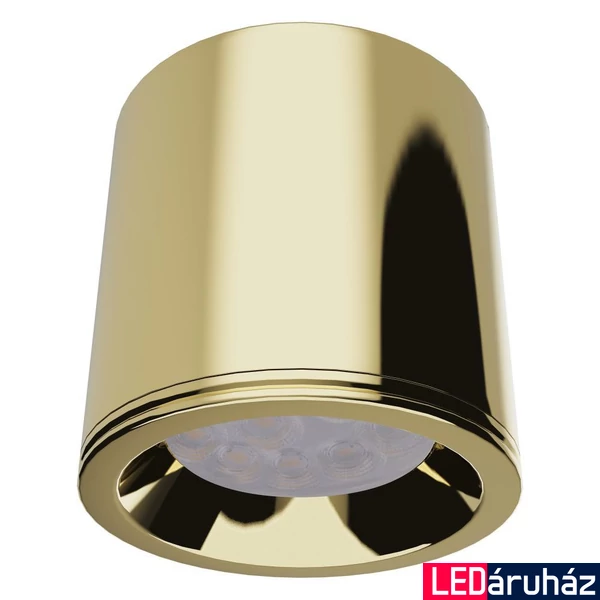 Maxlight FORM mennyezeti lámpa, szálcsiszolt arany, GU10, foglalattal, 1x50W, MAXLIGHT-C0217
