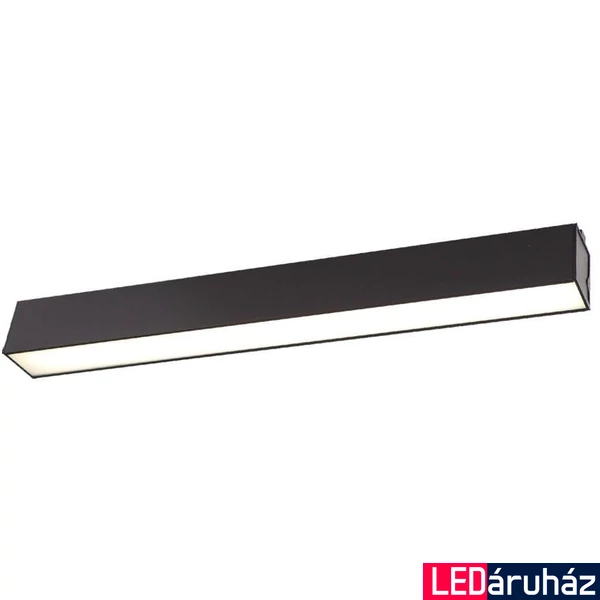 Maxlight LINEAR mennyezeti lámpa, fekete, 4000K természetes fehér, beépített LED, 1300 lm, 1x18W, MAXLIGHT-C0190
