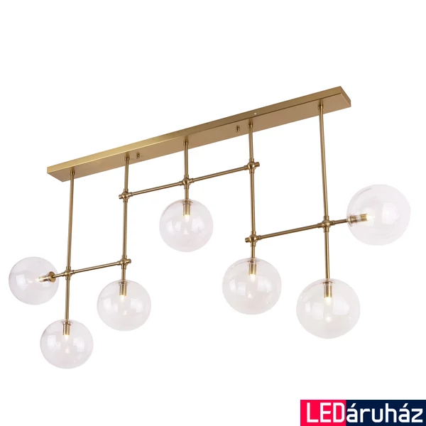 Maxlight LOLLIPOP több ágú függeszték, üveggömb burával, MAXLIGHT-P0295