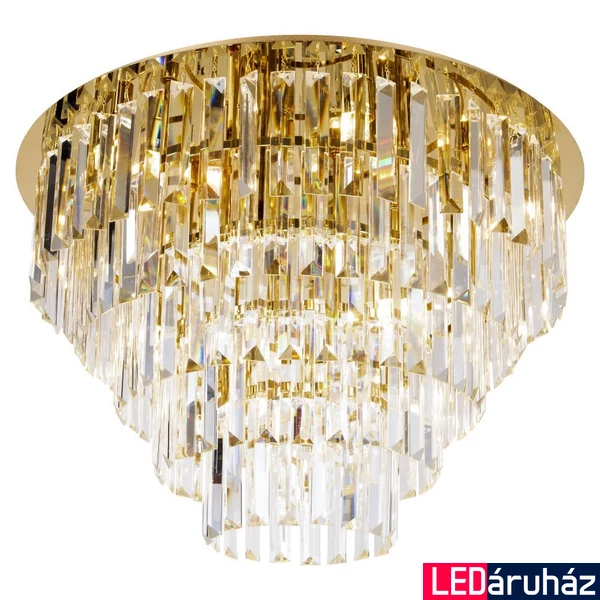 Maxlight MONACO mennyezeti lámpa, arany, 16 db G9, foglalattal, 16x40W, MAXLIGHT-C0224