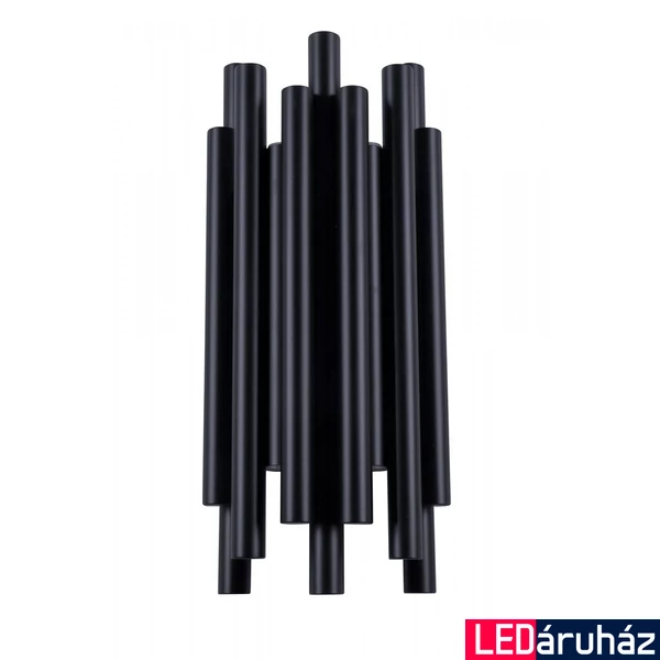 Maxlight ORGANIC fali lámpa, fekete, 3000K melegfehér, beépített LED, 360 lm, 8x1W, MAXLIGHT-W0286D