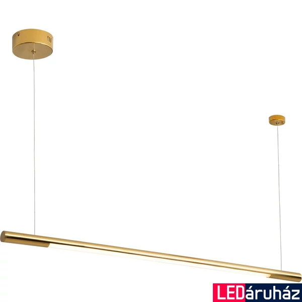 Maxlight ORGANIC függeszték, arany, 3000K melegfehér, beépített LED, 1360 lm, 1x16W, MAXLIGHT-P0356D