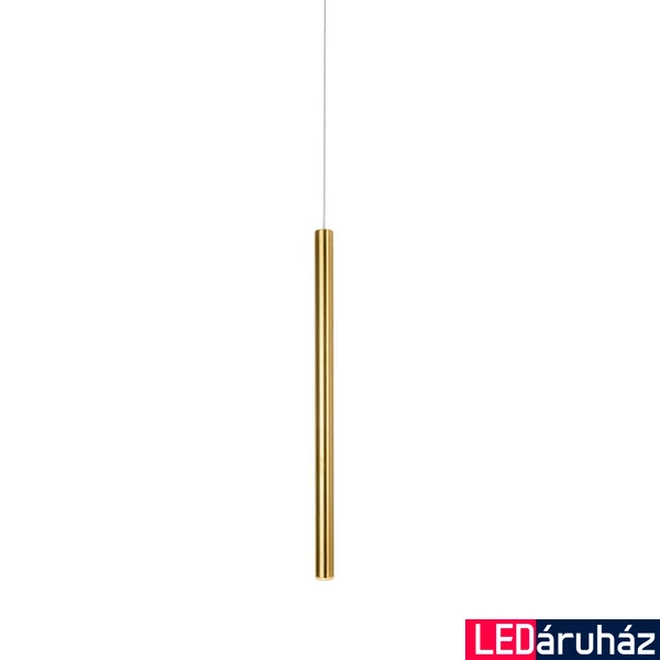 Maxlight ORGANIC függeszték, csiszolt arany, 3000K melegfehér, beépített LED, 60 lm, 1x1W, MAXLIGHT-P0459