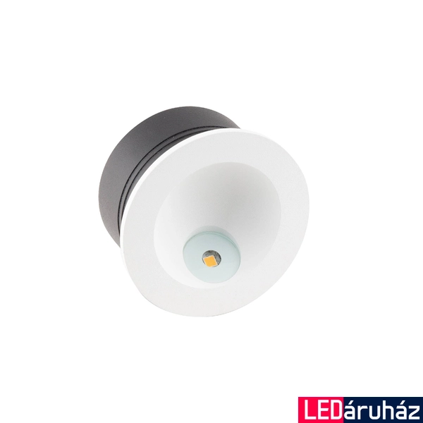Maxlight TIME beépíthető lámpa, fehér, 3000 K, beépített LED, 140 lm, 1x2W, MAXLIGHT-H0074