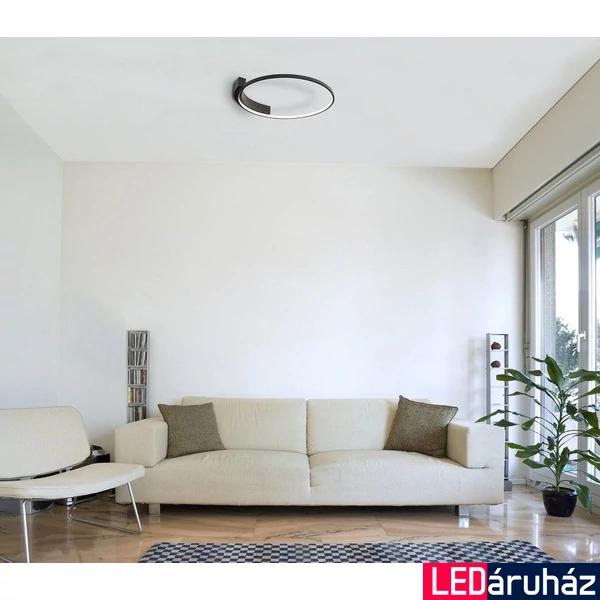 Maxlight VELVET mennyezeti lámpa, fekete, 3000K melegfehér, beépített LED, 2280 lm, 1x38W, MAXLIGHT-C0198