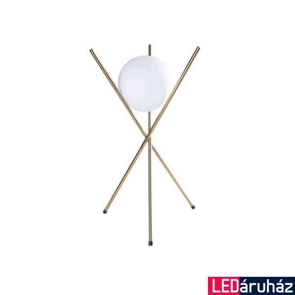 Maxlight XENA asztali lámpa, réz-fehér, E27, foglalattal, 1x60W, MAXLIGHT-T0044