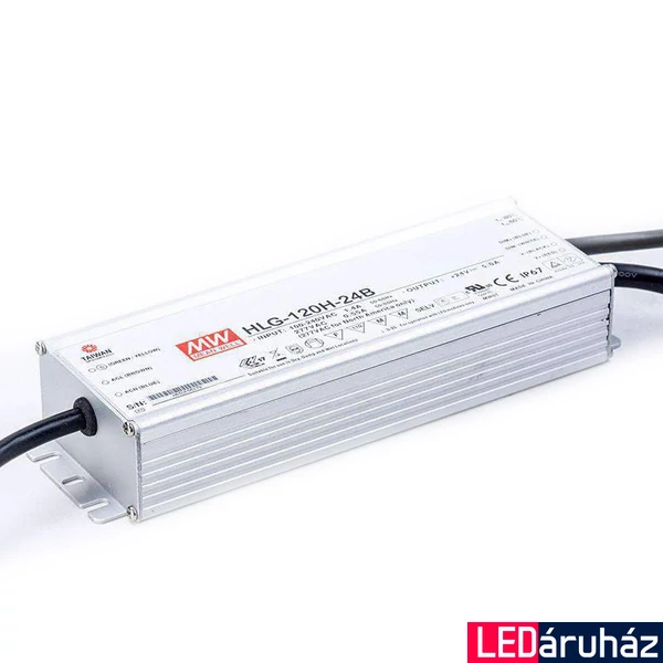 Mean Well HLG-120H-24B 120W/24V/0-5A tápegység