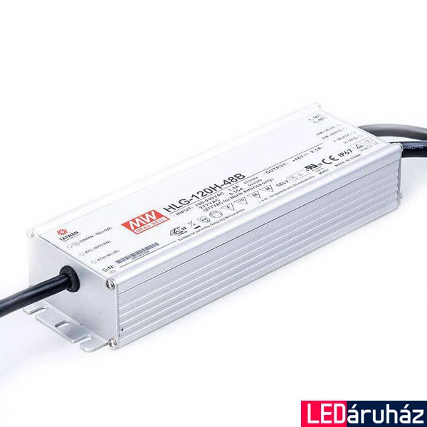 Mean Well HLG-120H-48B 120W/48V/0-2,5A tápegység