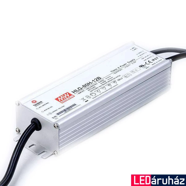 Mean Well HLG-80H-12B 80W/12V/0-5A tápegység