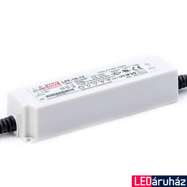 Mean Well LPF-16-12 16W/12V/0-1.34A tápegység