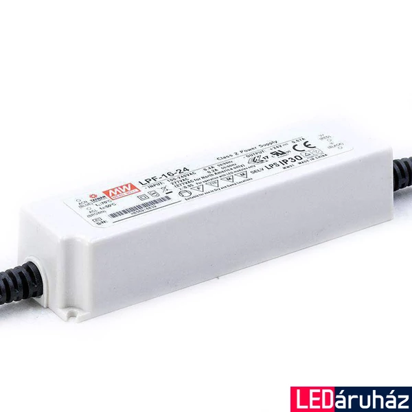 Mean Well LPF-16-24 16W/24V/0-0.67A tápegység