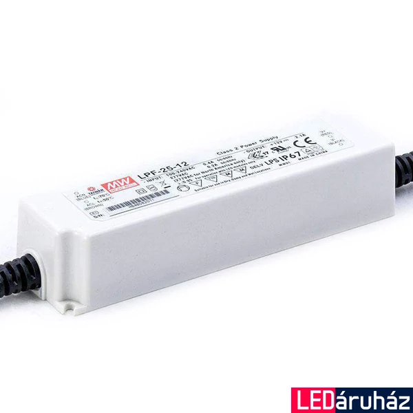 Mean Well LPF-25-12 25W/12V/0-2.1A tápegység