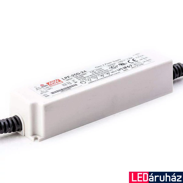 Mean Well LPF-25D-24 25W/24V/0-1.05A tápegység