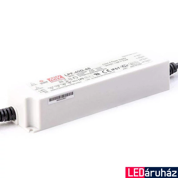 Mean Well LPF-40D-48 40W/48V/0-0,84A tápegység