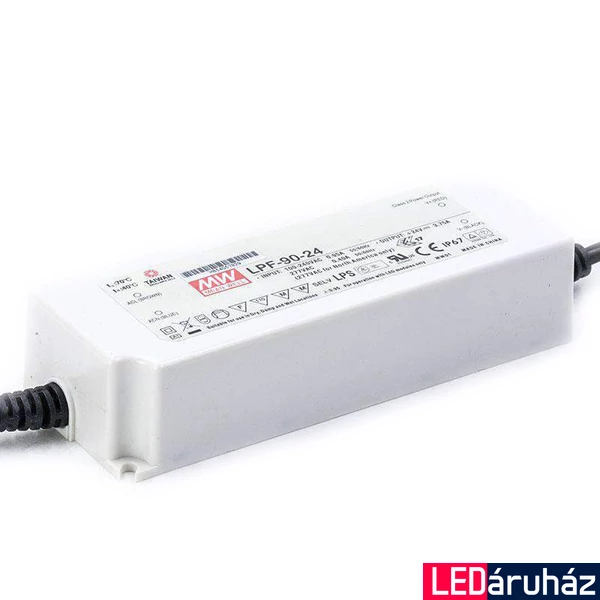 Mean Well LPF-90-24 90W/24V/0-3,75A tápegység