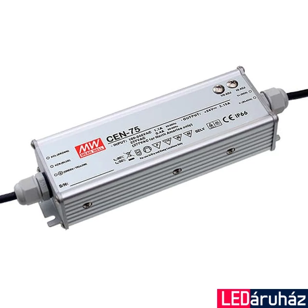 Mean Well CEN-75-48 75W/48V/0-1,57A tápegység