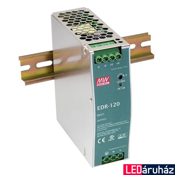 Mean Well EDR-120-48 120W/48V/0-2,5A tápegység