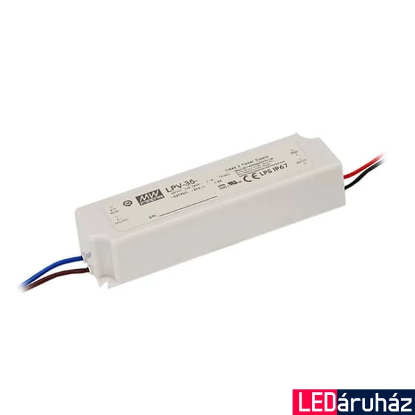 Mean Well LPV-35-36 35W/36V/0-1A tápegység