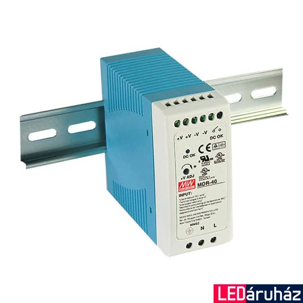 Mean Well MDR-40-48 40W/48V/0- tápegység